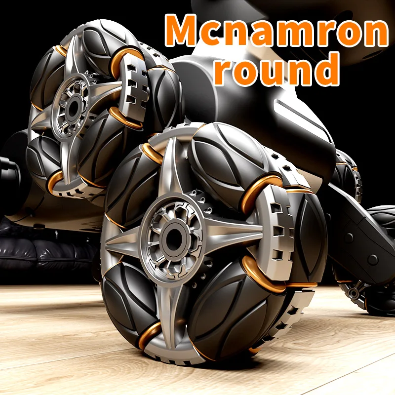 2025 NEW DWI Eight Wheeled Stunt Dog 2.4G Remote Control Intelligent Swing Arm Drift Robot Dog Climbing Car Children's Gift Toy