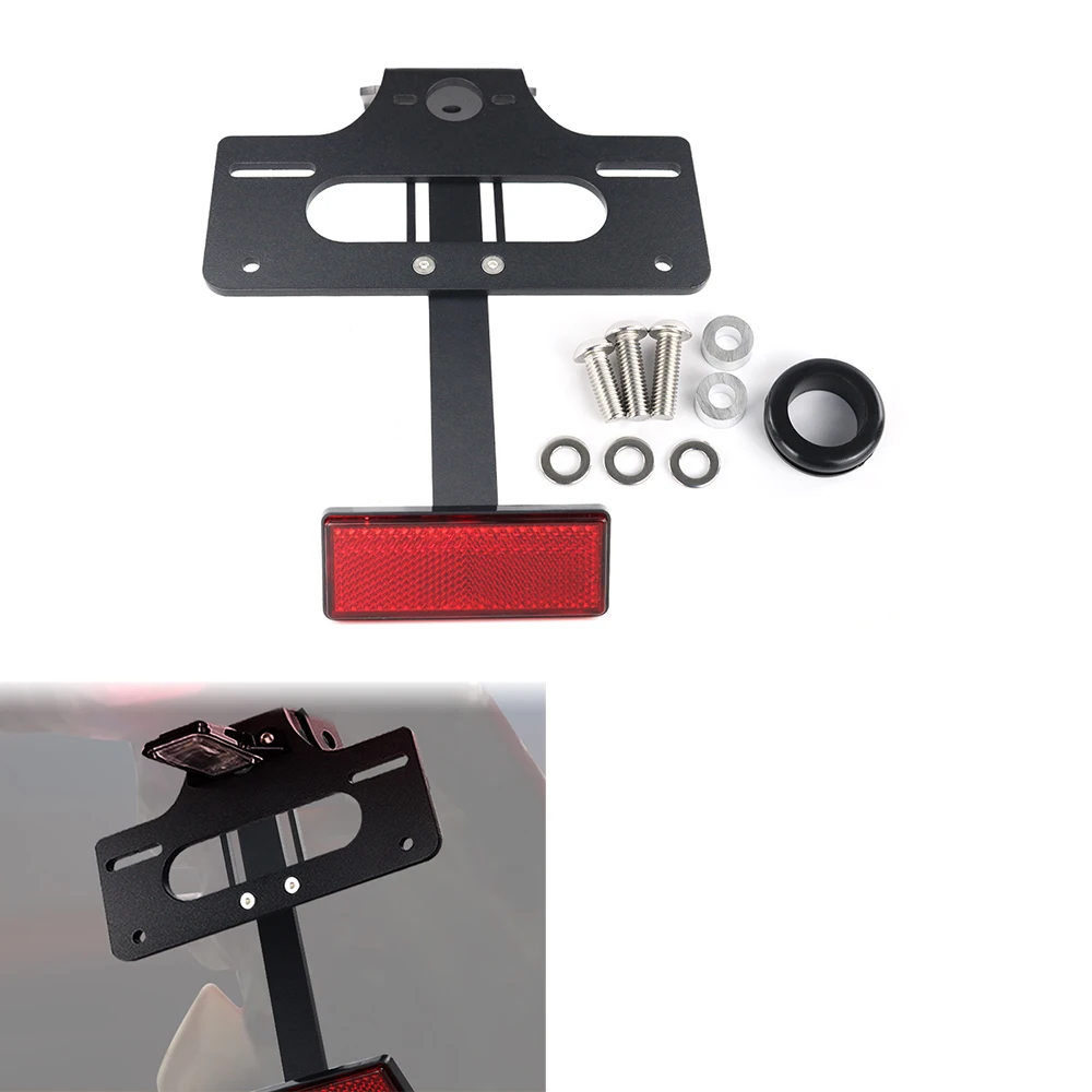 

License Plate Holder Bracket Fit For Honda CRF300L/RALLY CRF300RX CRF300RL 2021-2025 Motorcycle Tail Tidy Fender Eliminator kit