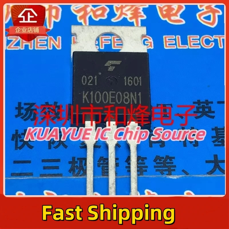 10PCS-30PCS  TK100E08N1 K100E08N1  TO-220 80V 100A  Fast Shipping Quality Guarantee