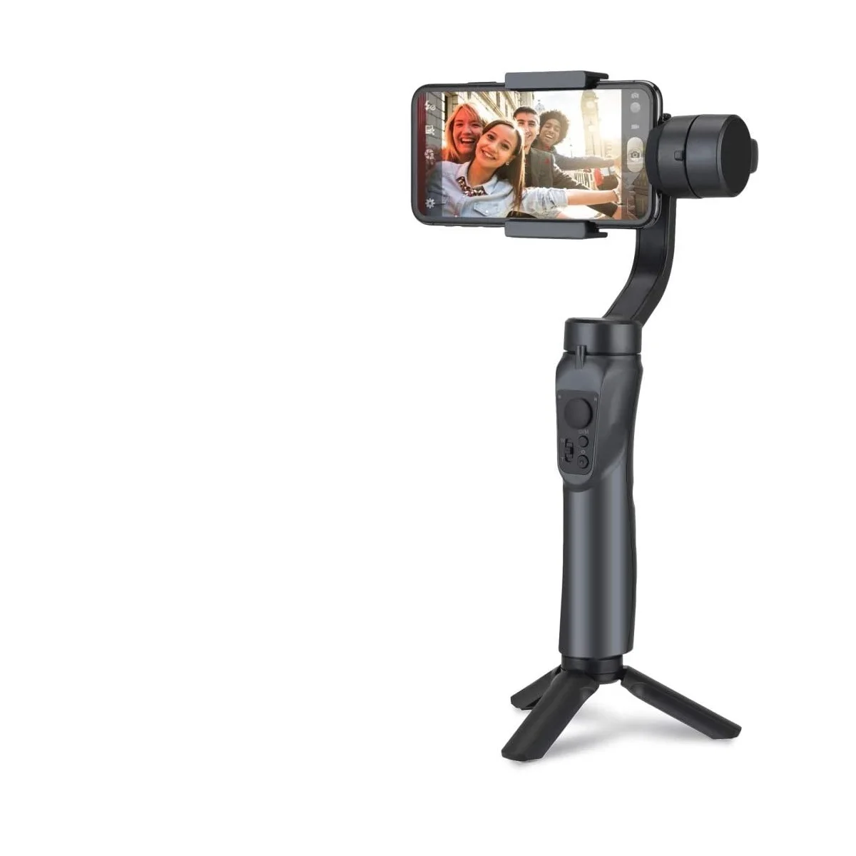 

2022 F6 3-axis-gimbal Handle Stabilizer Smartphone Gimbal Gimbal for Vlogging Handheld Security Outdoor 3 Axis Box Black 250 10M