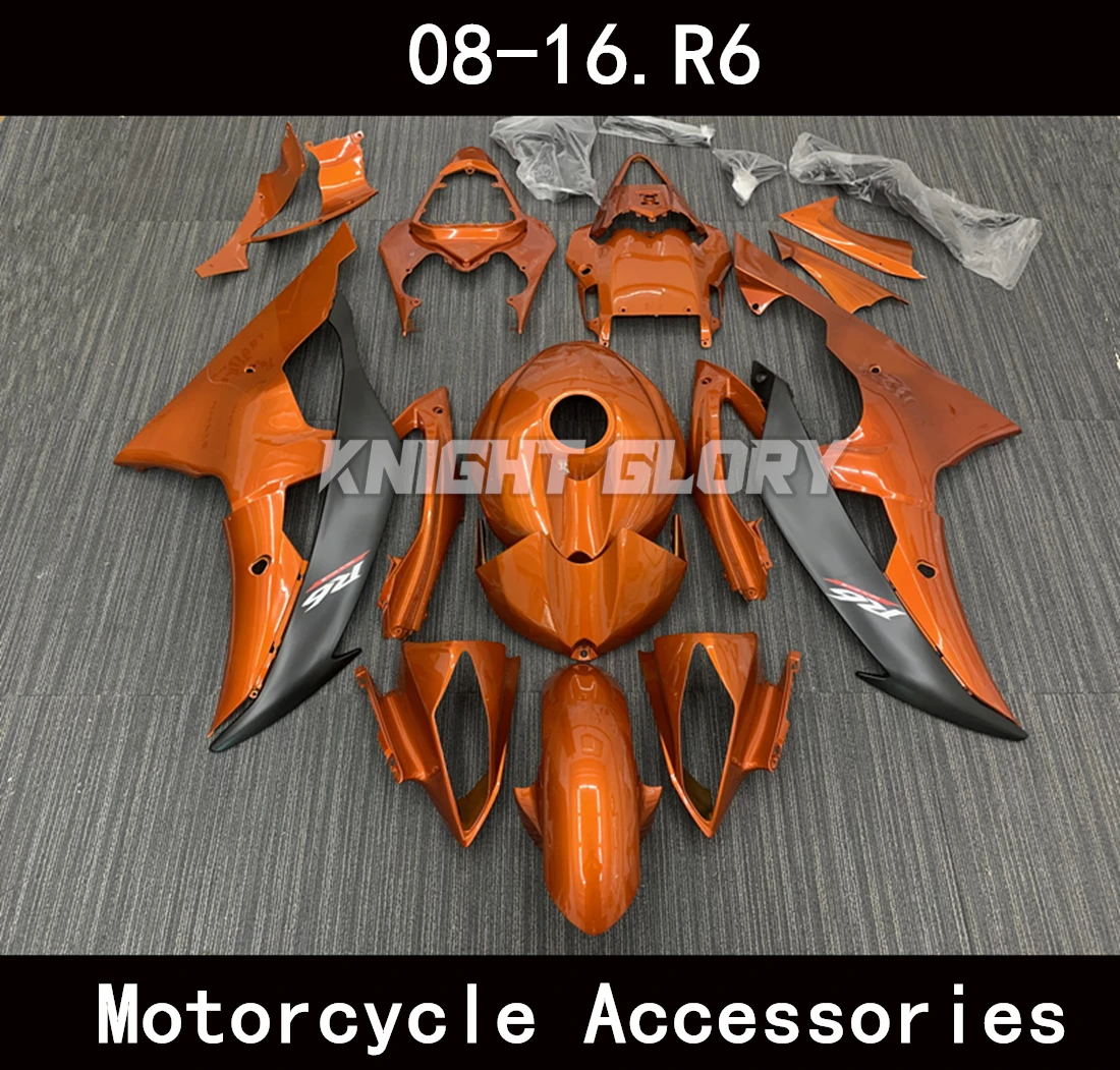 

Suitable for YZF-R6 YZF R6 2008 2009 2010 2011 2012 2013 2014 2015 2016 2017 2018 Motorcycle Shell Fairing Spoiler Bodywork Set