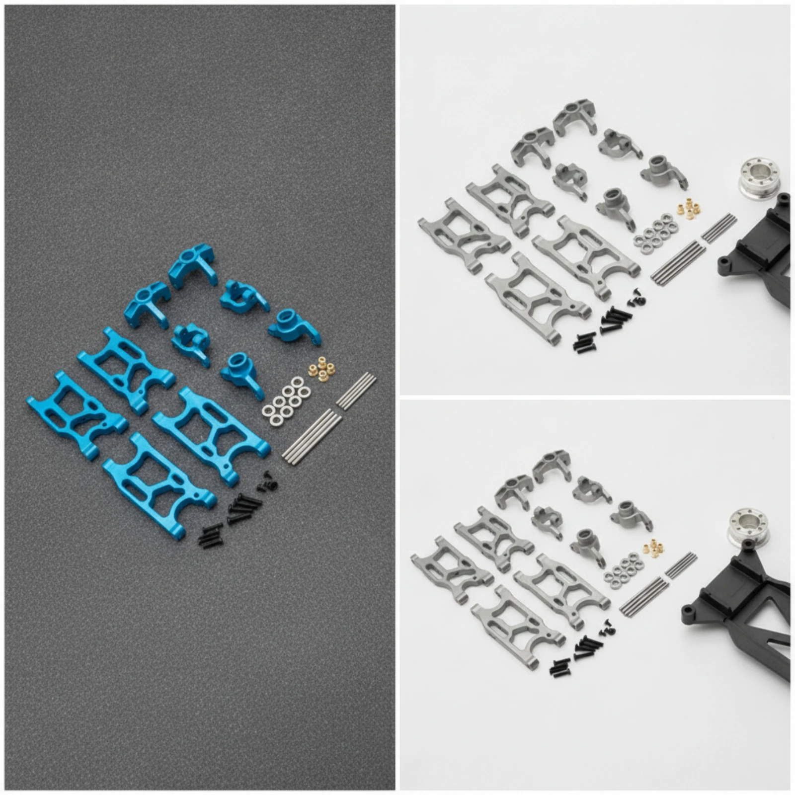 RC Car Replacement Parts Metal RC Car Parts Kit Accessory Kit Precision-Cut Hardware Accurate Dampening for Hobbyists - view 5