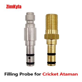Adaptateur de charge de recharge rapide de sonde de remplissage d'air pour Kalibr Cricket Ataman Horhe Jager, tige droite ou joint torique de 6.38mm de diamètre