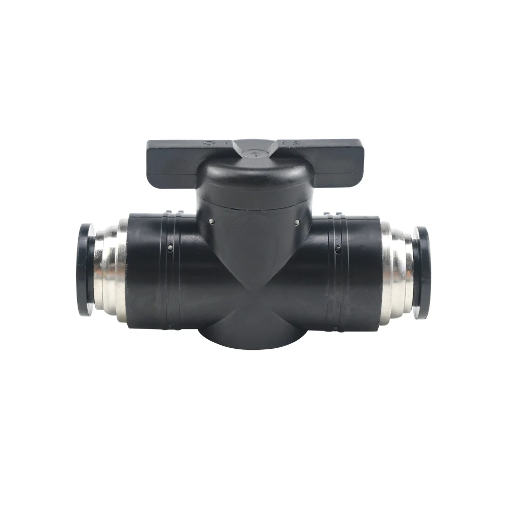 

6-12mm Manual Switch Ball Valve for Pneumatic Air Pipe Misting System, Anti-Oxidation & High-Temp Resistant Fittings