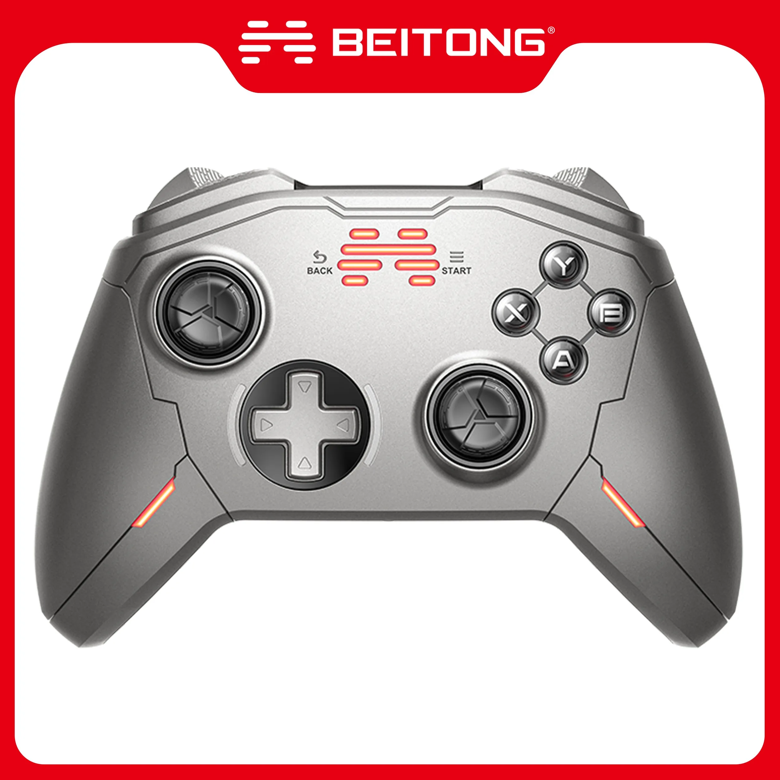 

BEITONG Zeus Pro беспроводной игровой контроллер для ПК Nintendo Switch Android iOS 1000 мАч джойстик с датчиком Холла & Trigger Macro программируемый