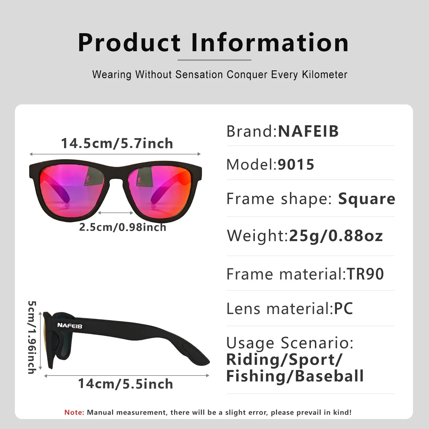 Riding Sunglasses Driving Cycling Glasses Outdoor Off-Road Sport Cycling Eyewear Racing Glasses Baseball Softball