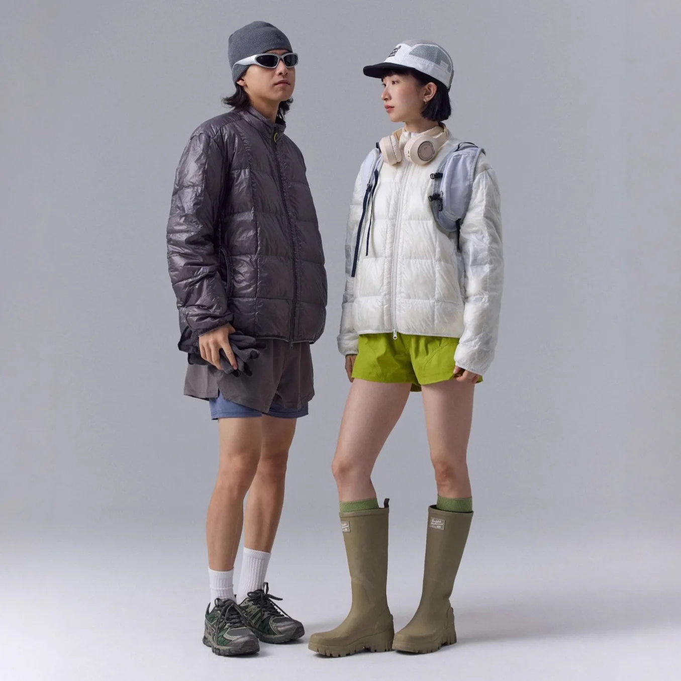 

Winter Fashion Waterproof Warm Down Jacket Men Women Stand Collar Ultra Light 90% White Duck Down Coat Outdoor Sportswear JK-151