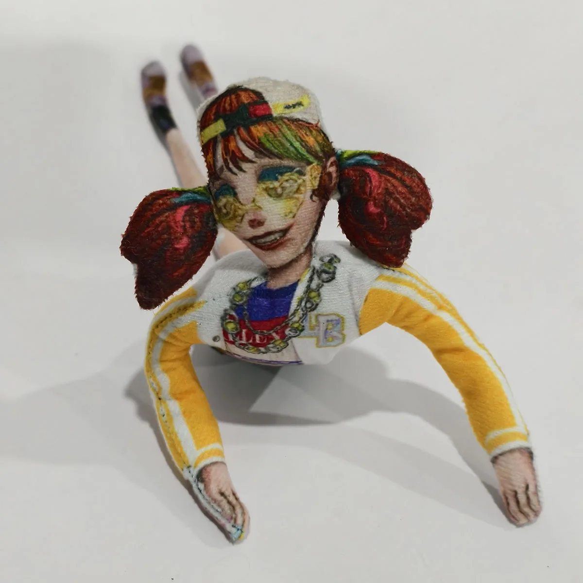 28 centimetri Gioco Identità V Peluche Bambola Anime Naib Subedar Qi Shiyi Luca Balsa Figura Morbida Farcito Giocattolo Cosplay per il Regalo