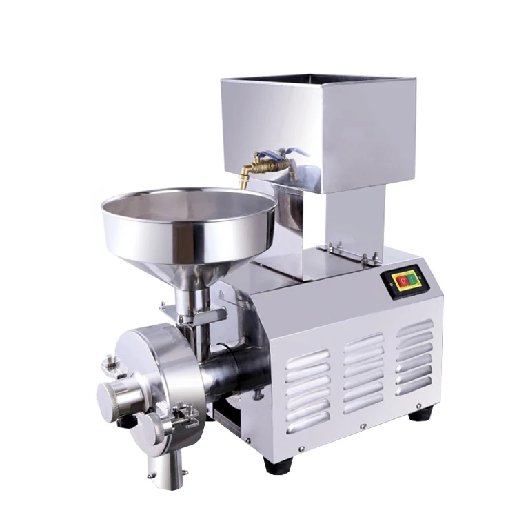 Small Stainless Steel Dry and Wet Rice Grinder/grain Flour Mill Machine