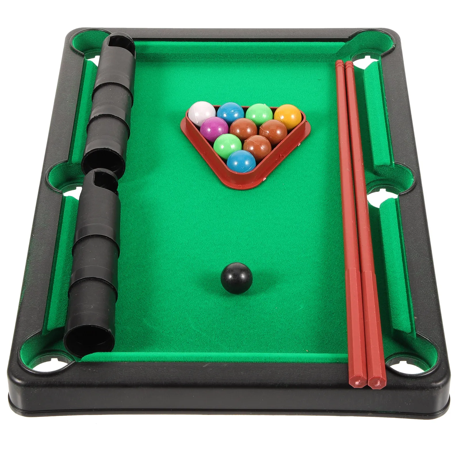 

1Set Mini Snooker Pool Table Game Interactive Desktop Game for Kids Family Fun Educational Hand Eye Coordination Billiard Table