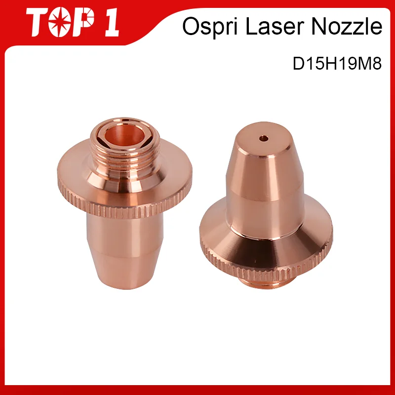 TOP1 10pcs M8 H19 Customized Laser Nozzle For Fiber Cutting Machine Raytools Precitec HIGHYAG Penta HGTECH OSPRI Welding Nozzle