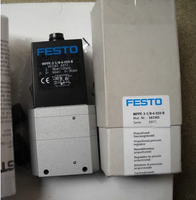 

Новый оригинальный регулирующий клапан пропорционального давления FESTO MPPE-3-1/8-6-010-B 161161