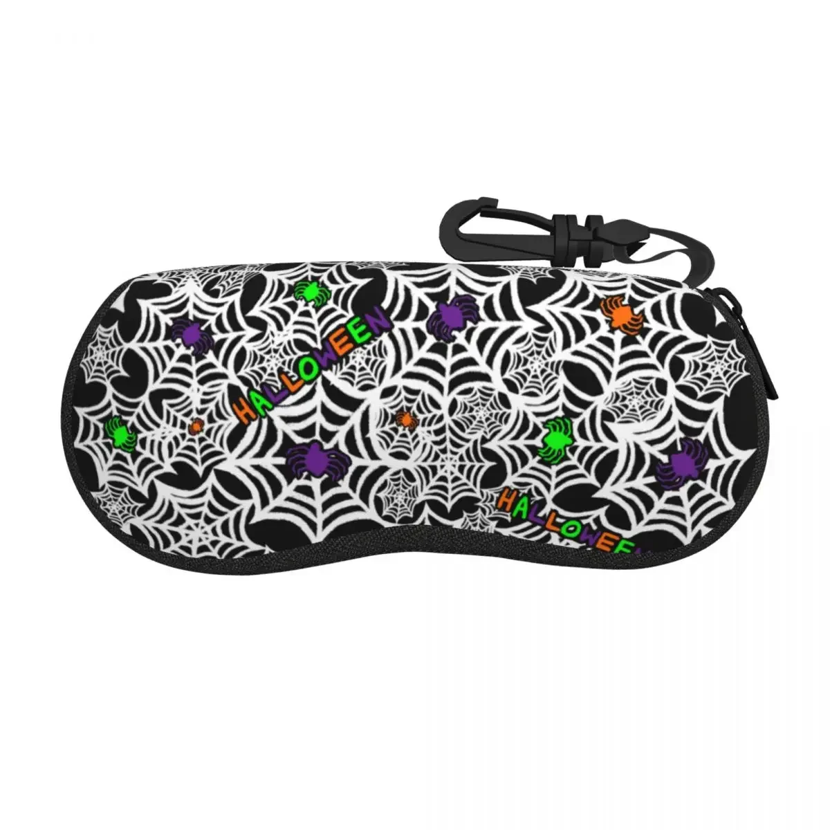 Custom Halloween Gothic Spoopy Spiders Glasses Case Cool Shell Eyeglasses Case Sunglasses Box