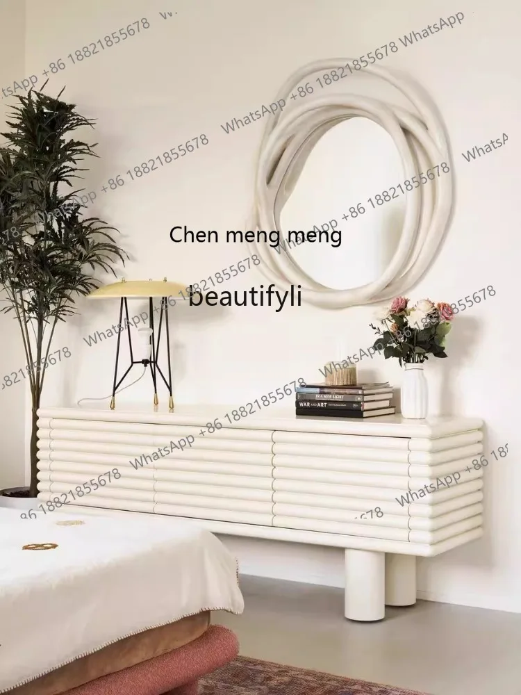 

Бежевый шкаф для телевизора, современный простой и легкий, роскошная гостиная, минималистичный напольный шкаф цвета хаки, шкаф для телевизора и мебель для чайного столика