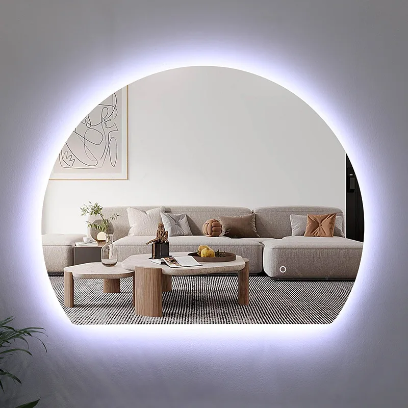 Color Changing Mirror With Lights Standing Lamp Mirror Full Body Exclusive Design Of Room Decorations Aesthetic Home Decoration