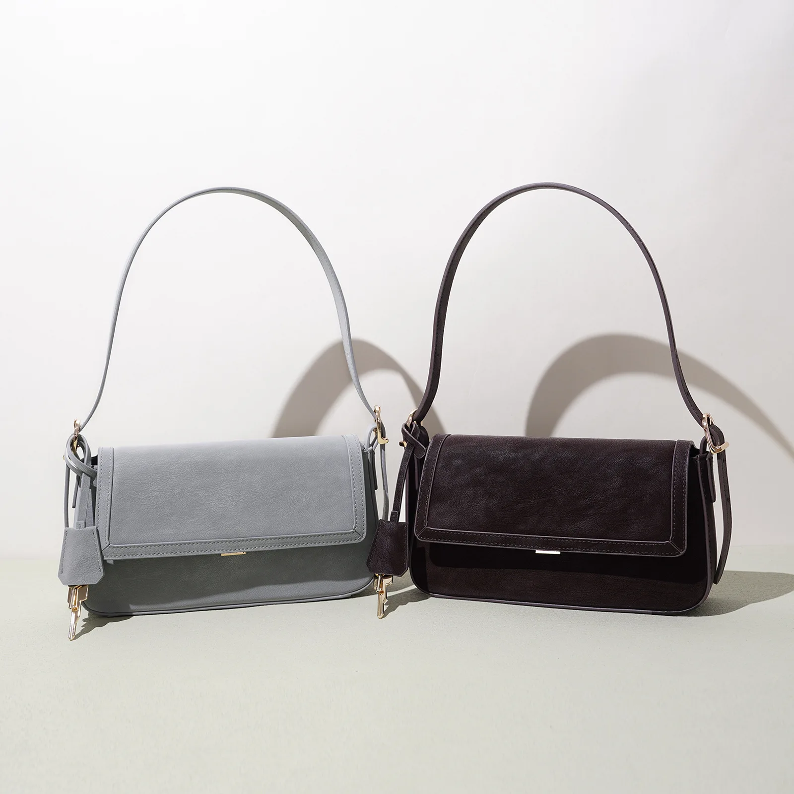 FIRMRANCH 2026 Autumn/Winter New Versatile Fashion Flap Small Square Bag Women's Shoulder Crossbody Purse