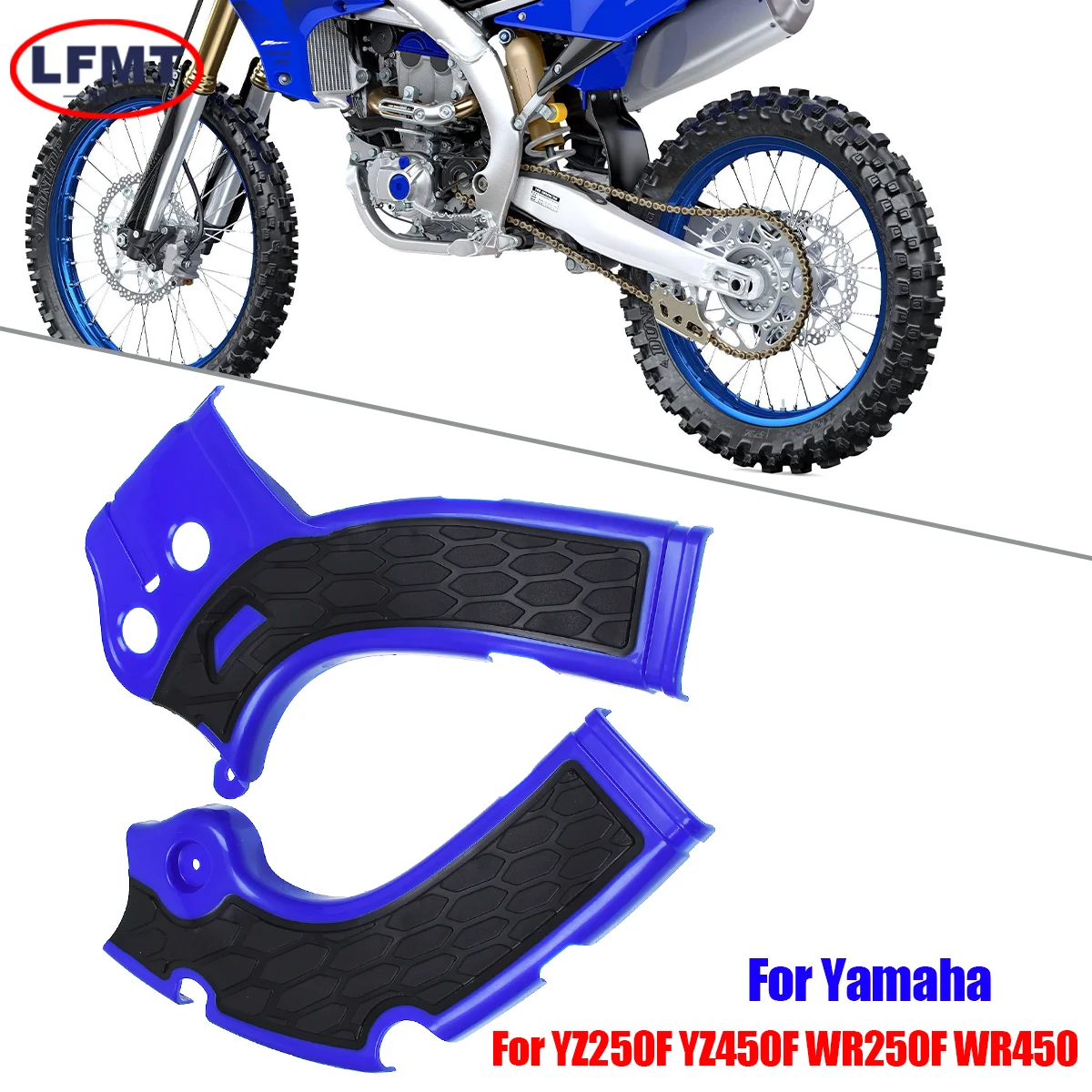 AliExpress LFMT For Yamaha Motocross Motorcycles Frame Cover X-Grip Frame Protector Guard WRF YZF WRF250 WRF450 YZ250F YZ450F 250 450 Dirt Bike