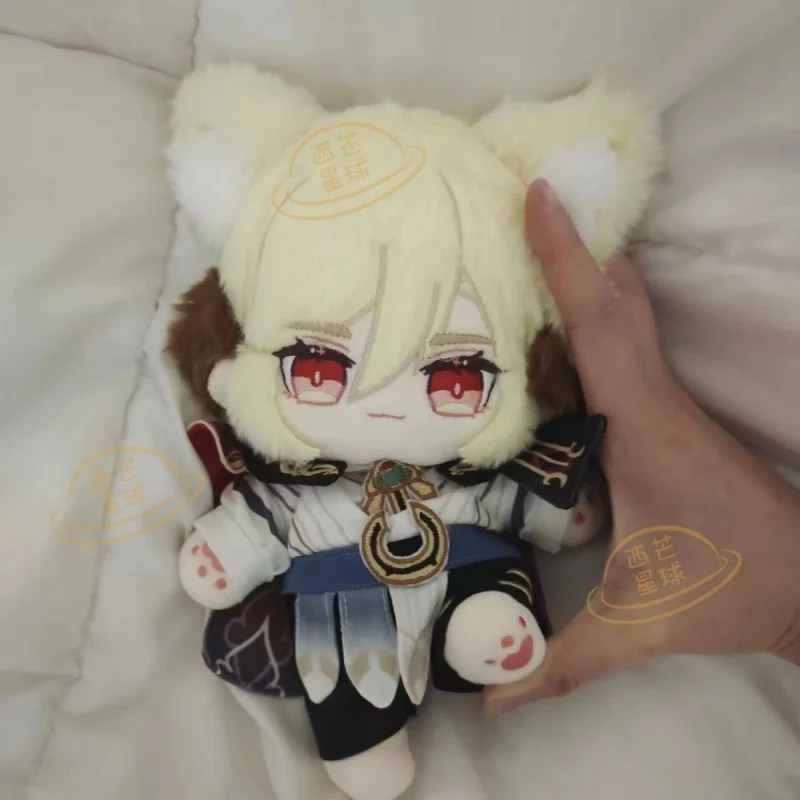 

Anime Genshin Impact Kaveh 20cm Change Clothes Plushie Plush Doll Toys Stuffed Plush #6928 Children Birthday Gift