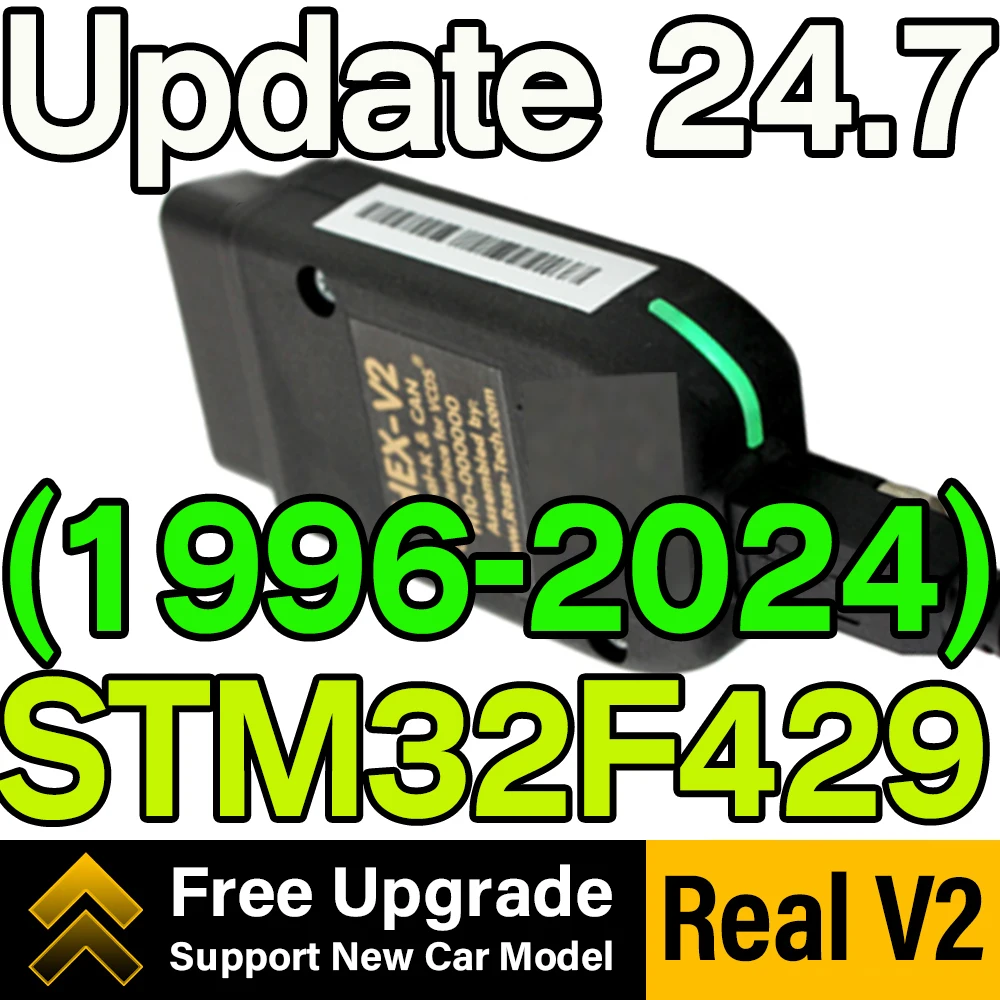 [1996-2025] Update V24.7 Unlimits VINs Real V2 Online VAG HEX V2 Hardware Usb Interface For VAG  COM Diagnostic Coding VCDS TOOL