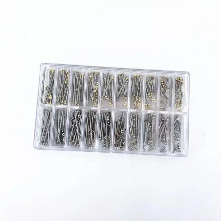 Hoge Kwaliteit Horloge Onderdelen 200Pcs/1Set Roestvrij Staal Gezondheid Anoear Bars Horloge Reparatie Deel