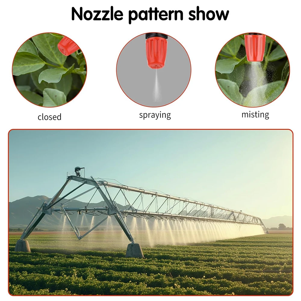 Nebel düsen Bewässerungs set 5m-20m Garten automatische Sprühnebel anlage Bewässerungs system mit pe Schlauch und Stecker – Detail 4