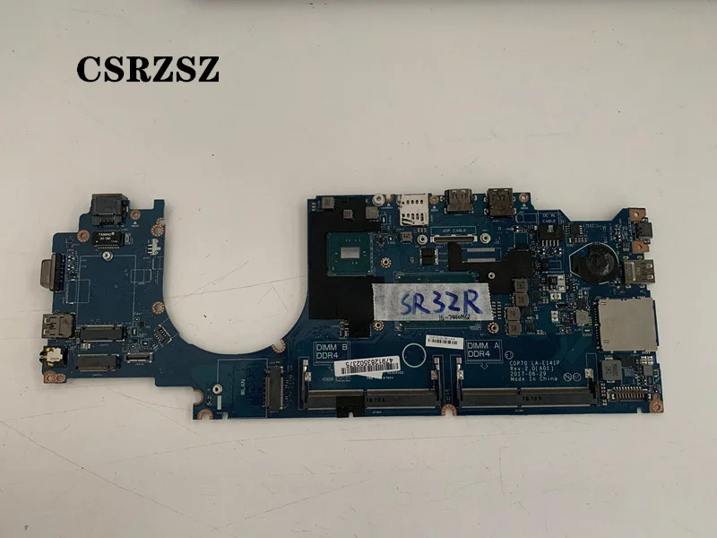 

CSRZSZ LA-E141P CN-07W359 07W359 7W359 Mainboard For Dell Latitude E5480 5480 Laptop motherboard w/i5-7440HQ Test work perfect