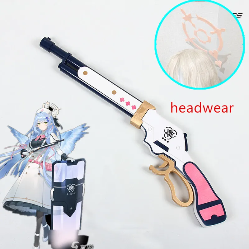 

Game Blue Archive Ajitani Hifumi Cosplay Weapon headwear props Halloween Carnival Gun Role Play Halloween Props Accessories