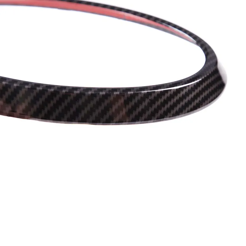 For Subaru Forester 2022+ ABS Carbon Fiber Style Car Front Badge Ring Logo Frame Cover Decoration Trim Stickers Car Accessories - view 4