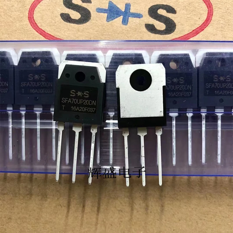 10PCS/Lot SFA70UP20DN  MUR7020DCT 70A200V Really Stock Quick Delivery Best Quality  Fast Shipping