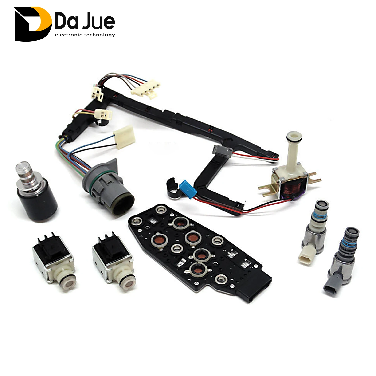 24212327 4L70E 4L60E Transmission Solenoid Valve With Wire Harness Kit For Hummer Chevrolet