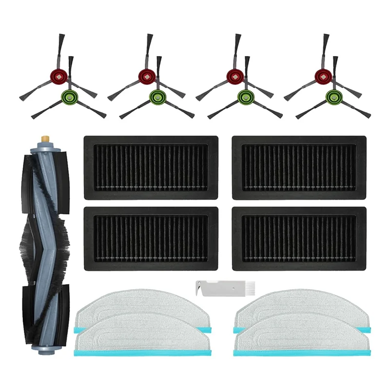 A05G-필터 브러시 걸레 패드 액세서리 키트 Yeedi Cube 로봇 진공 청소기 교체 예비 부품