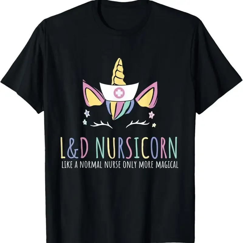 L D Nursicorn Like A Normal Nurse Only Way Cooler T Shirt