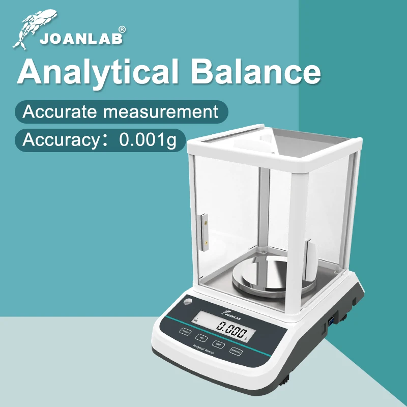 JOANLAB Analytical Balance Lab Digital Scales Electronic Balance Precision Balance Scale Range: 200/300/500g Resolution: 0.001g