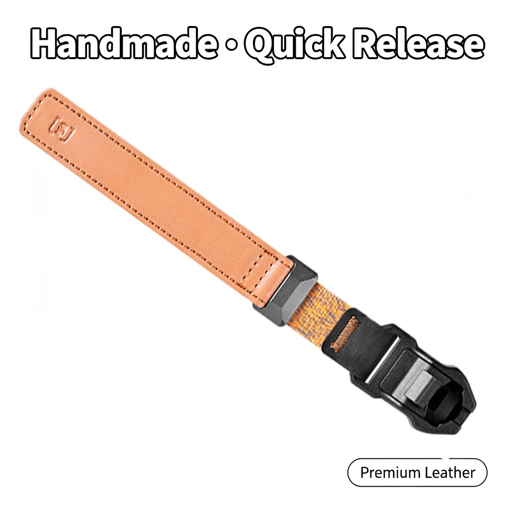 Camera Wrist Strap Quick Release Adjustable Anti-Lost Hand Grip for Canon Sony Nikon Fuji Olympus Panasonic DSLR Mirrorless