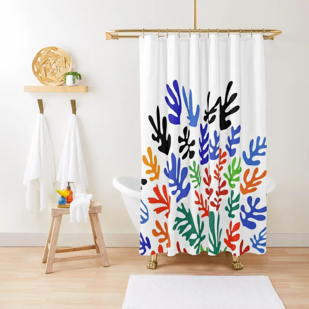 

Matisse Floral Pattern #1 Shower Curtain Shower For Bathrooms Shower Set Bathroom Fabric Cover Curtain