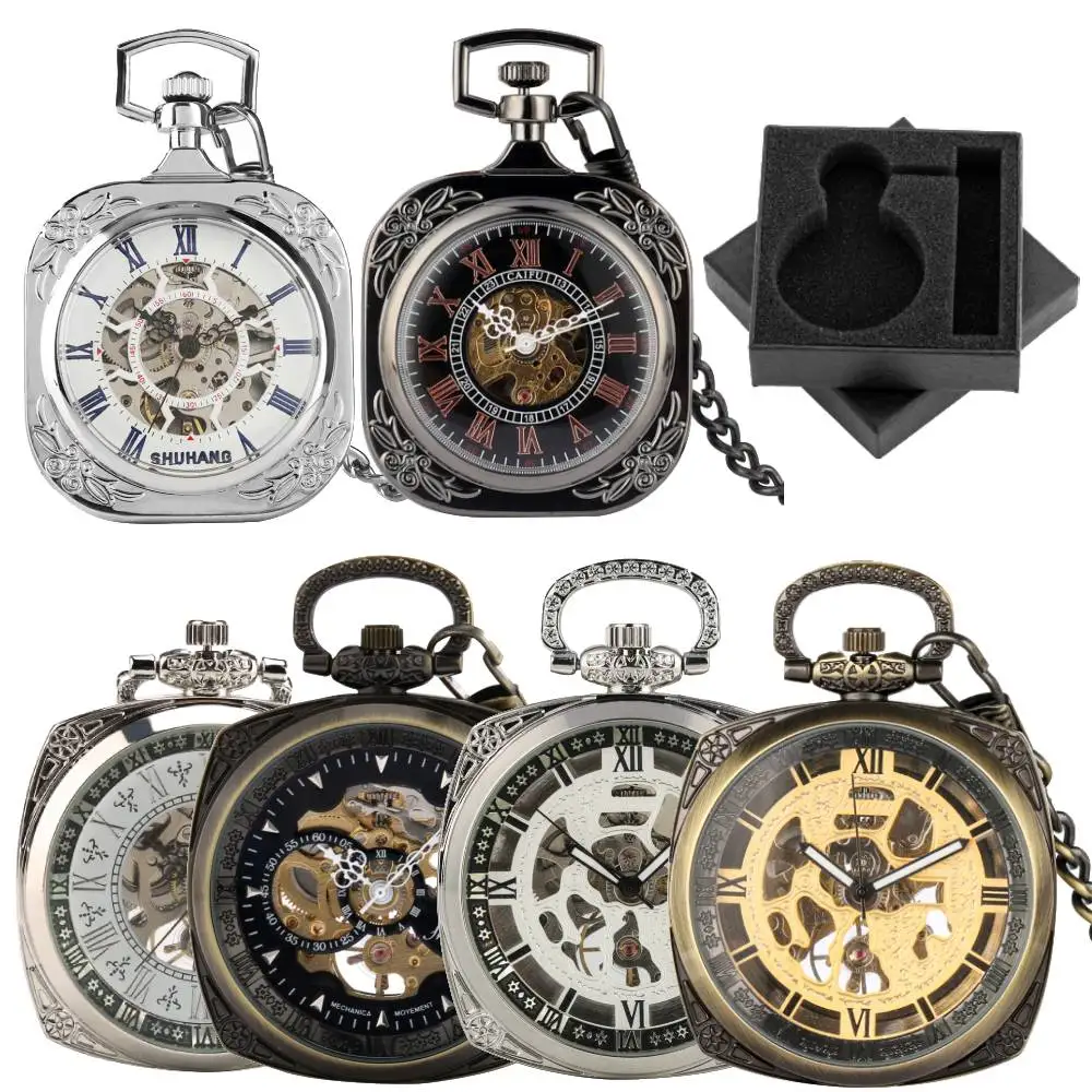 vintage-fashion-square-shaped-mechanical-hand-winding-pocket-watch-roman-numerals-dial-retro-metal-fob-chain-pendant-clock-gift