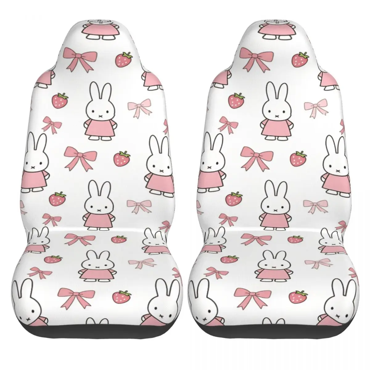 Textile Miffyy In Strawberry And Ribbons Universal Car Seat Cover Four Seasons AUTOYOUTH Seat Covers Polyester Hunting