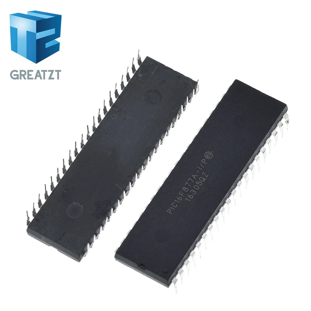 PIC16F877A-I/P PIC16F877A 16F877A DIP40 Enhanced Flash Microcontrollers