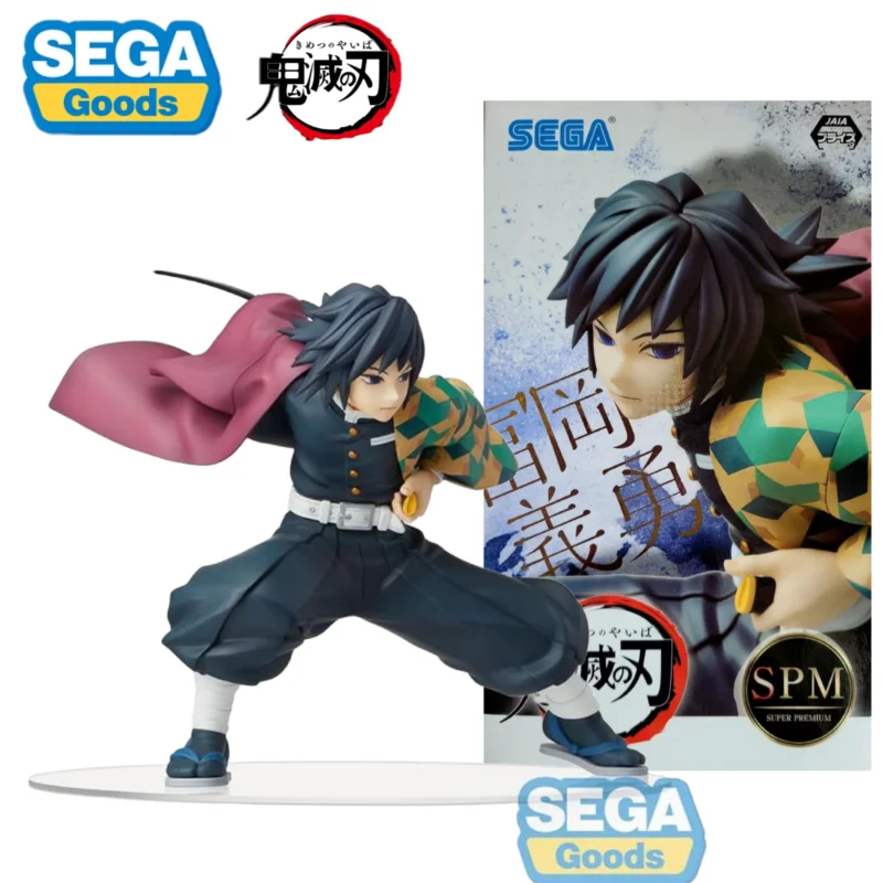 

Original Genuine SEGA SPM Demon Slayer Tomioka Giyuu Water Hashira Anime Figure PVC Model Collection Toy Gift for Friends