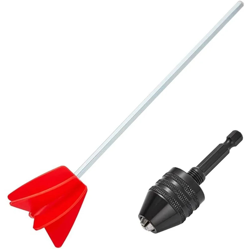 2 Piece Electric Propeller Mixer for Paint and Epoxy Stirring Accessories with Hexagonal Shaft for Effective Use