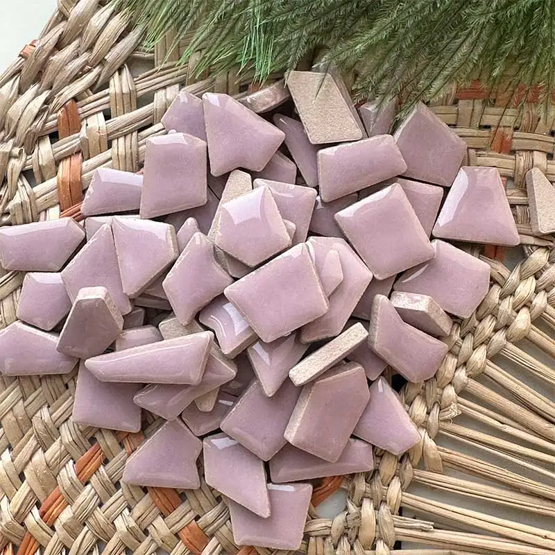 100g Porselen Mozaik Fayans DIY Zanaat Seramik Karo Mozaik Yapımı Malzemeleri hobi parçaları toplu