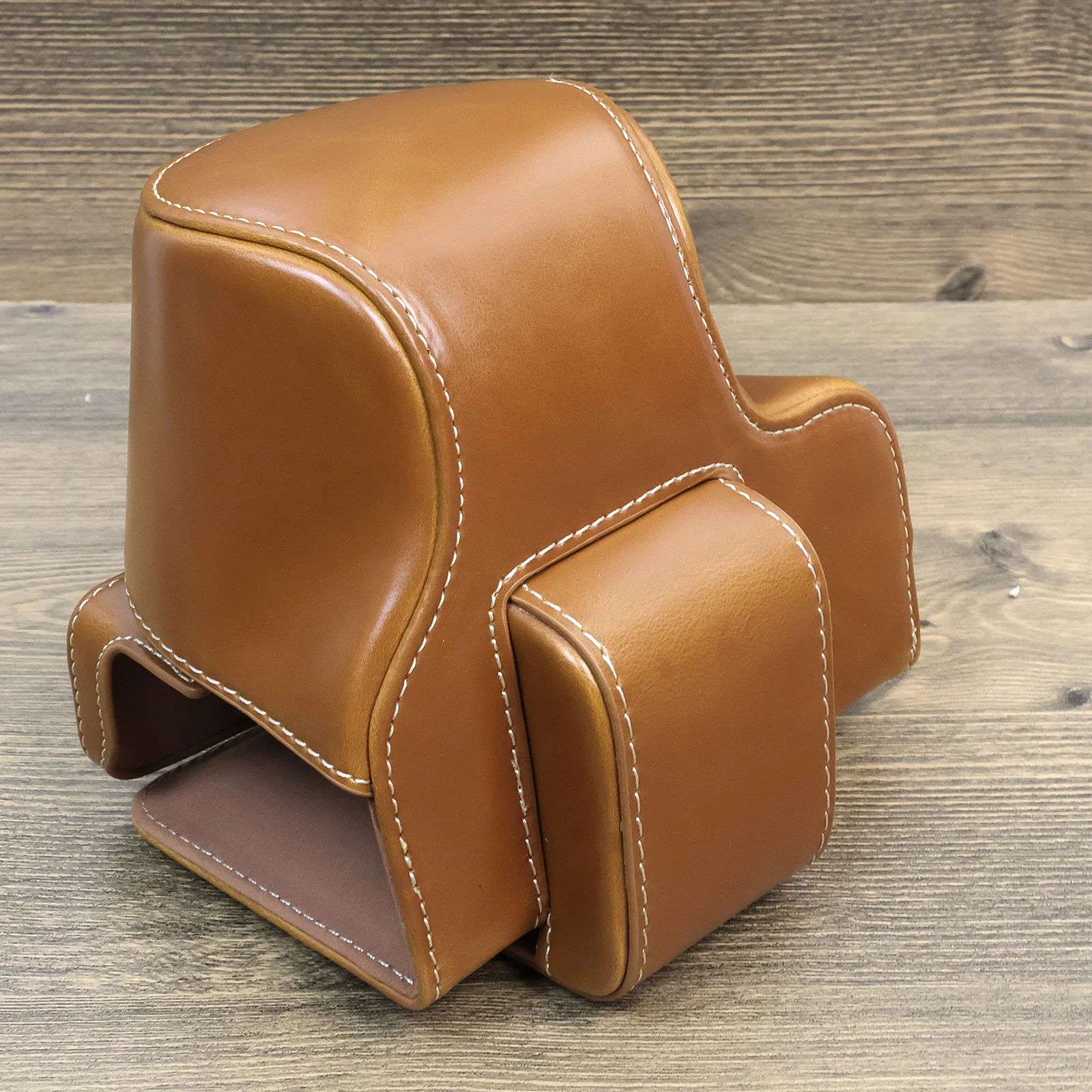 Hqレザーカメラケースバッググリップストラップ、canoneos r50、18-45mmレンズ付き