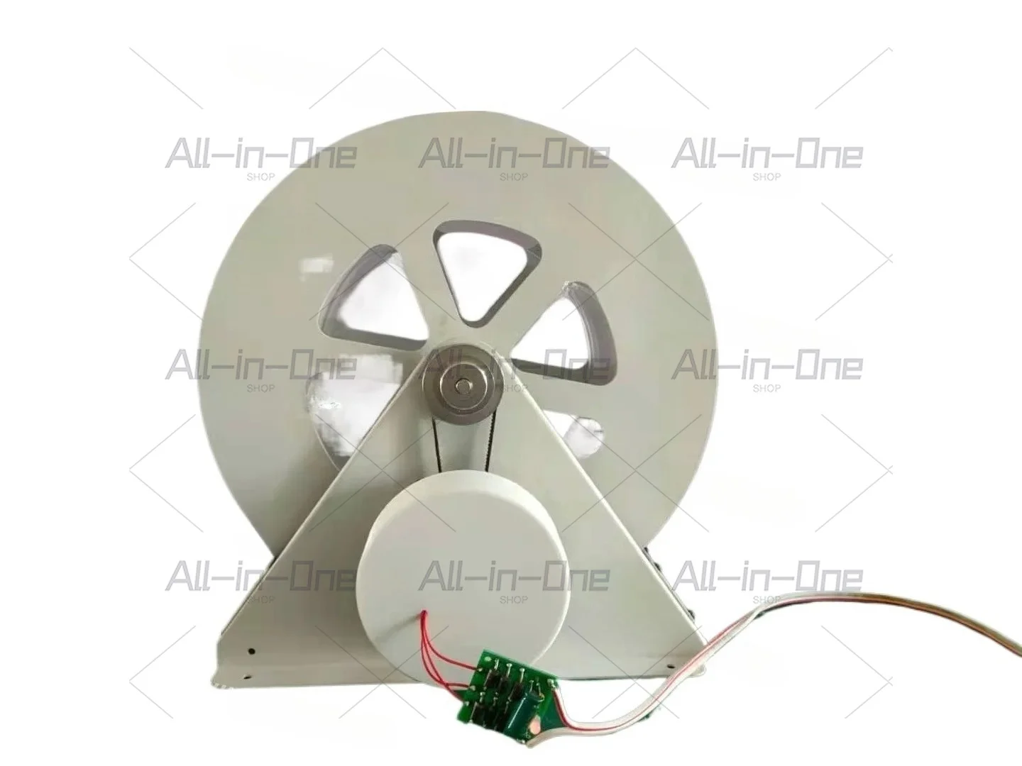 Low Speed Disc Hydraulic Water Wheel Generator, Outdoor Rockery Landscape Decor Power Generation Equipment