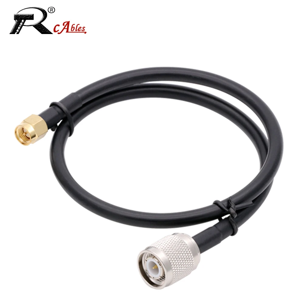 1 pz 30CM 12 "SMA maschio a TNC maschio connettore cavo coassiale RF con cavo RG58 per Antenna Intercon/WIFI GSM 3G GPS 4G modulo