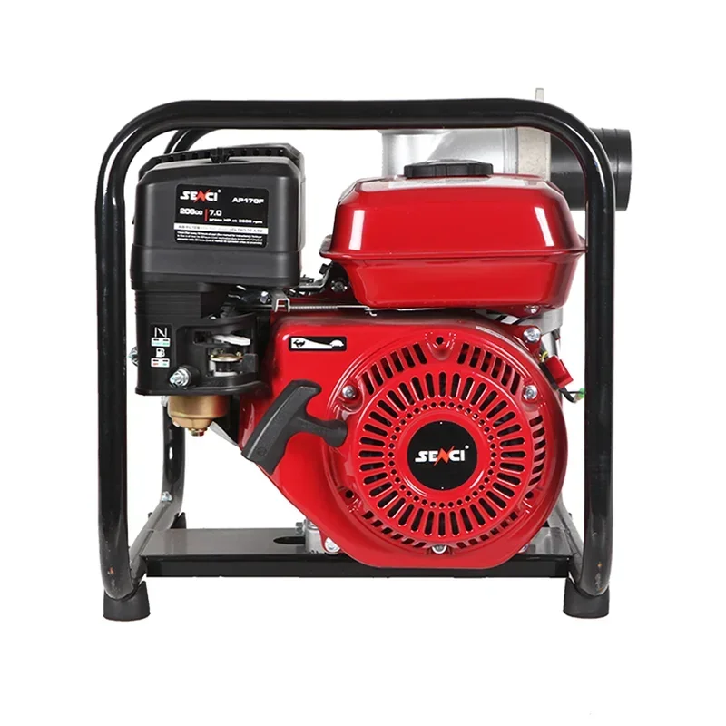 

l Senci Lower Oil Temperature 3 Inch Clean Water Pump Agriculture 3 Hp 208cc Gasoline Water Pump Machine