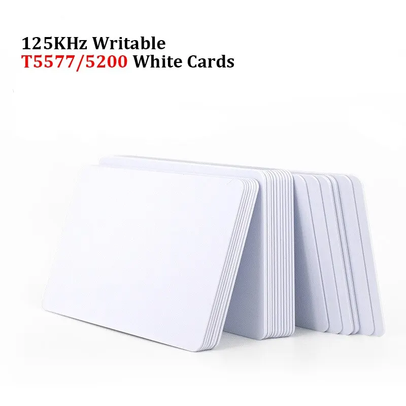 10pcs/20pcs Rewritable 125KHz RFID T5577/5200/EM4305 Blank Card Smart Access Control Key Card Read Write Program Clone Cards