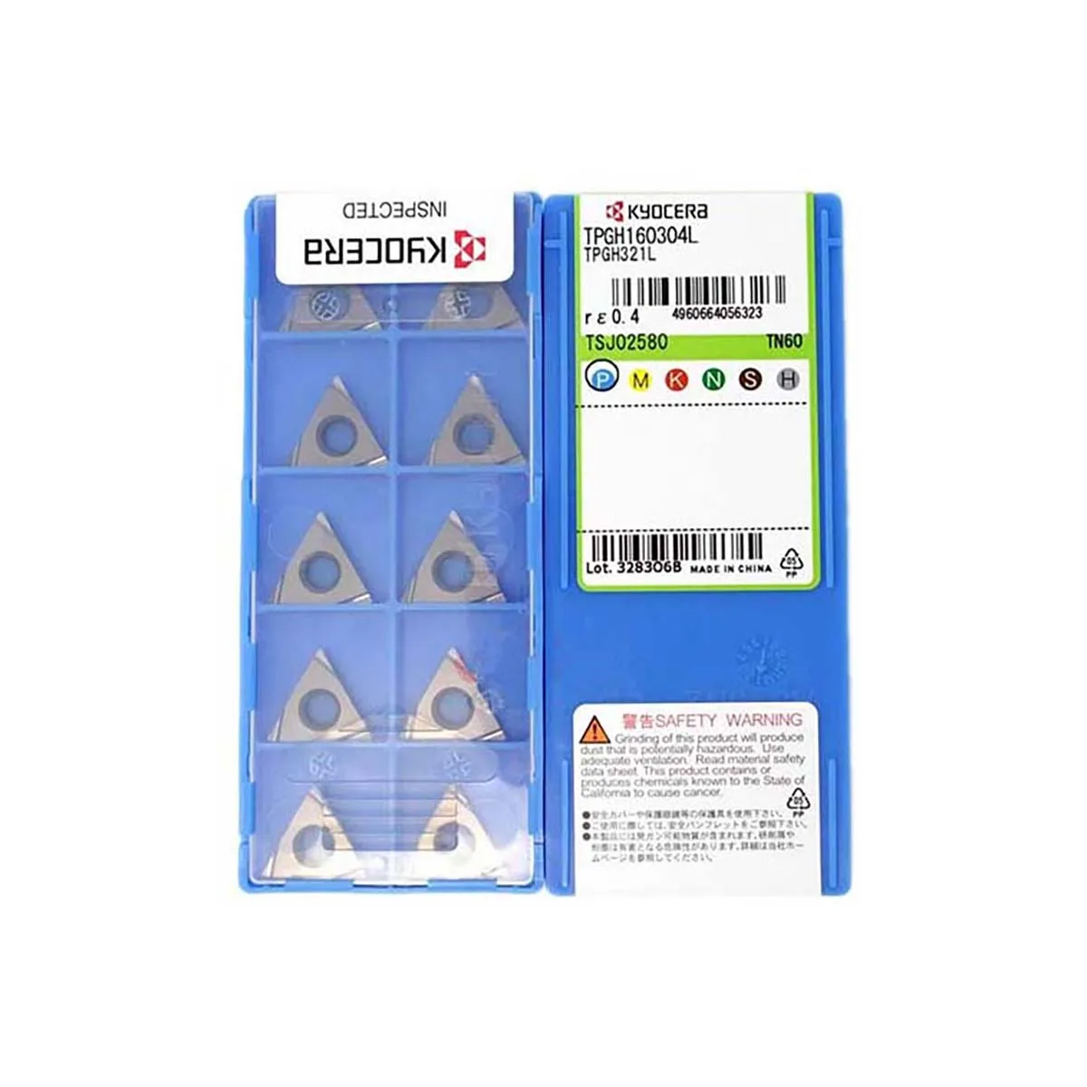 Kyocer 100% Original TPGH TPGH160304L TPGH160302L TPGH110304L TPGH110302L TPGH110204L TPGH090202L แทรกคาร์ไบด์