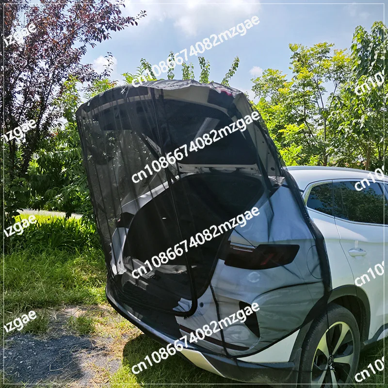 Outdoor travel camping Car insect-proof mosquito net Encrypted mesh cover