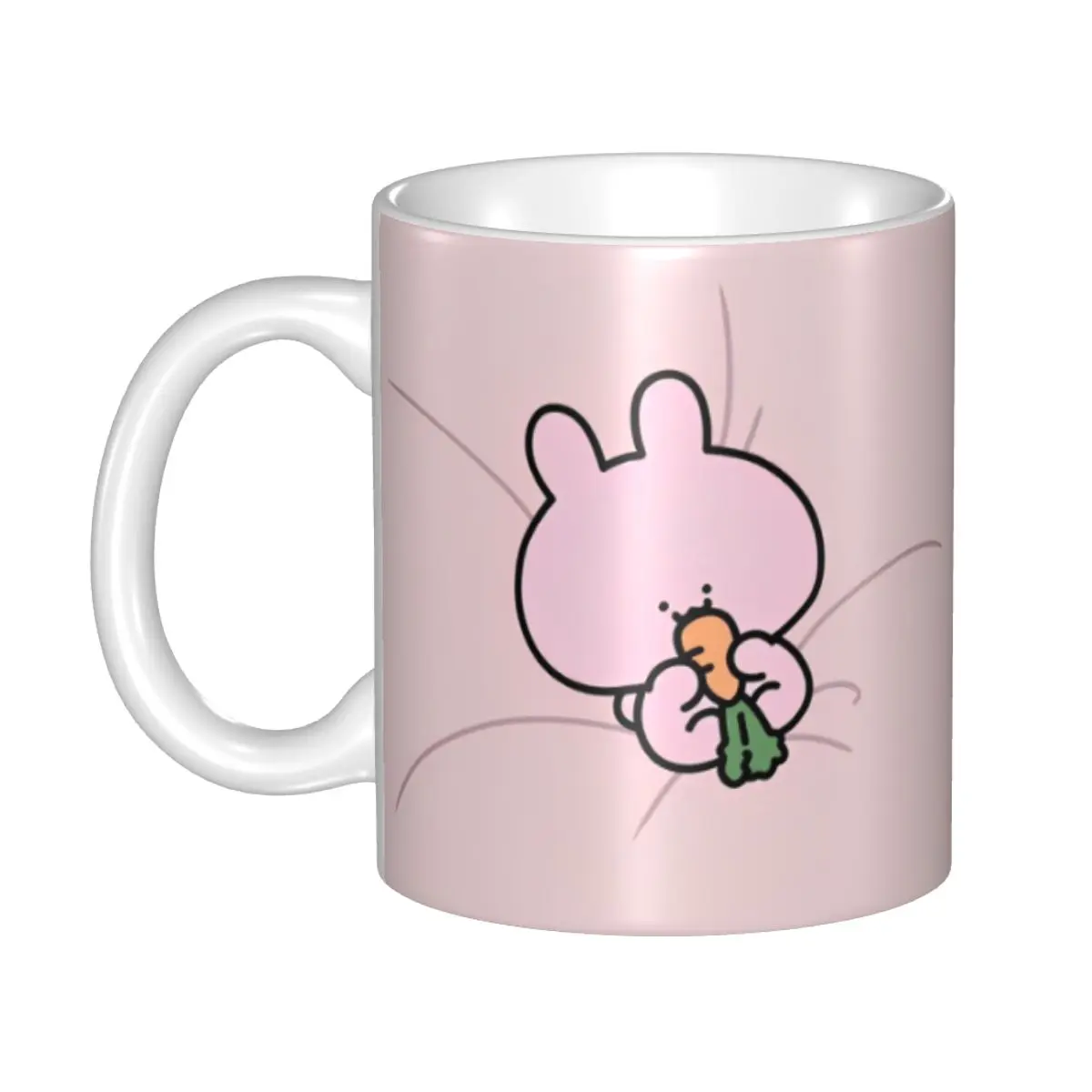 

Милая кофейная чашка Asamimichaan Asleep с героями мультфильмов, кружки Kawaii Asamimi для комнаты