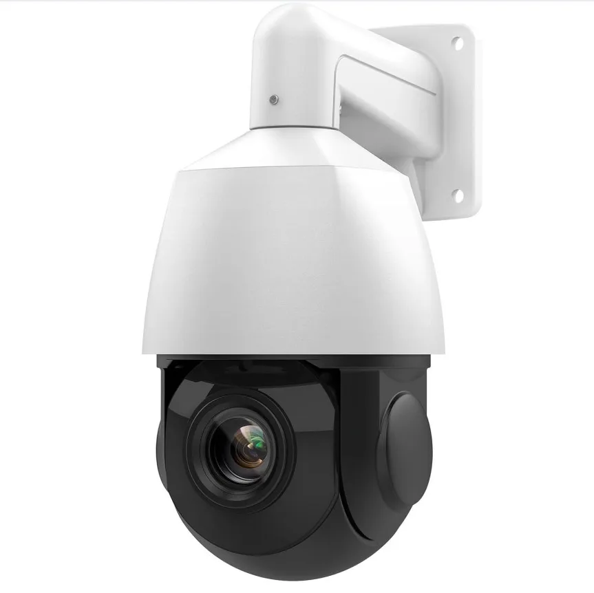 4K  8MP PTZ POE IP Camera Outdoor Pan Tilt Zoom Optical 18x zoom Motorized Human Auto Tracking Human Detection security camera